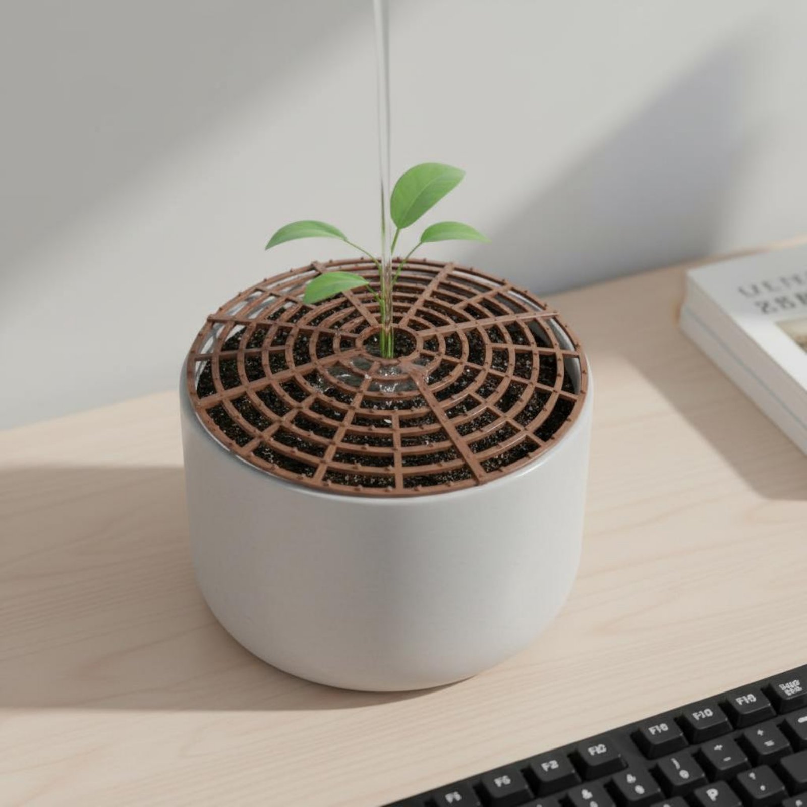 Plant Parent Pot - Cubierta de suelo para macetas resistente