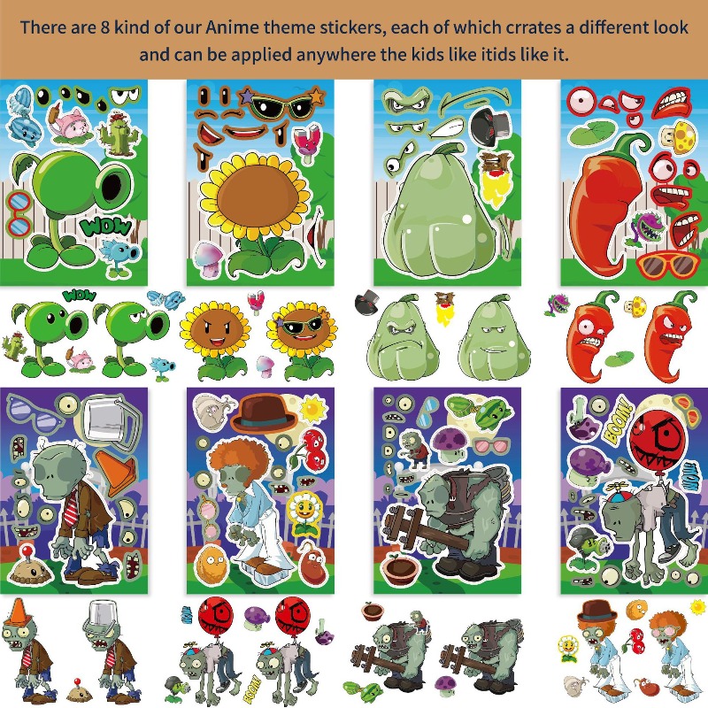 Pegatinas de Rompecabezas de D - Plant Parent Vs reseña y precio